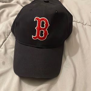 Boston Red Sox snapback hat. Also signed